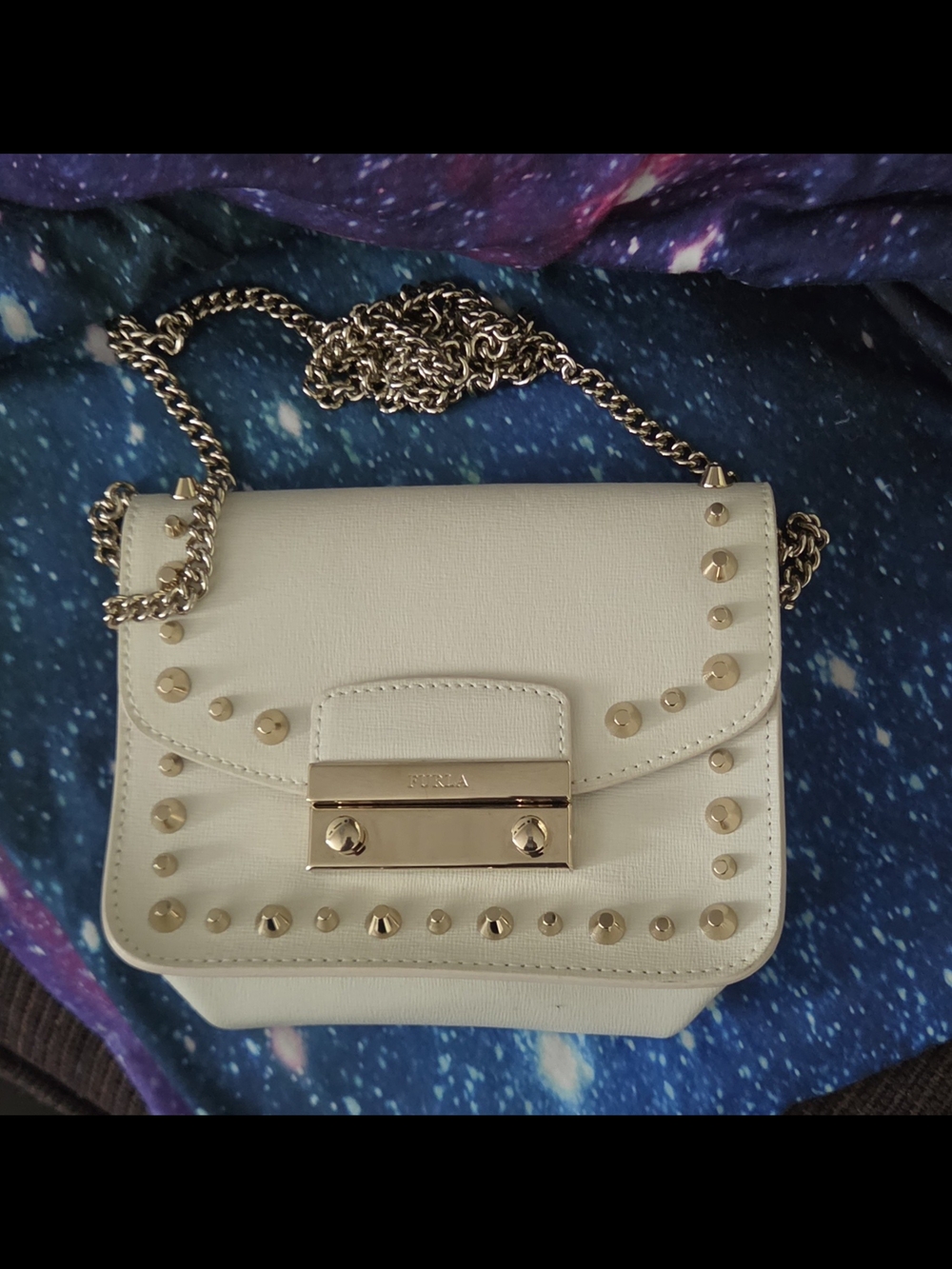 Furla Julia Mini Studded Crossbody Bag